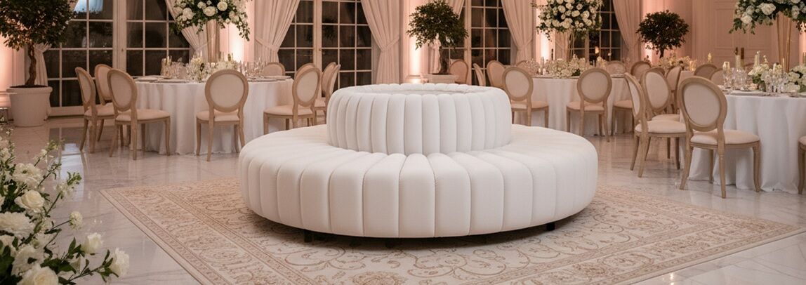 Curve 3 Seater Sofa Rental UAE
