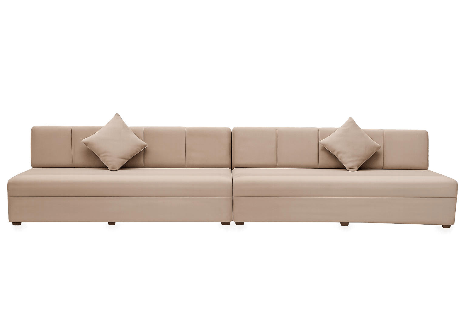 Line Curve 3 Seater Sofa Rental dubai