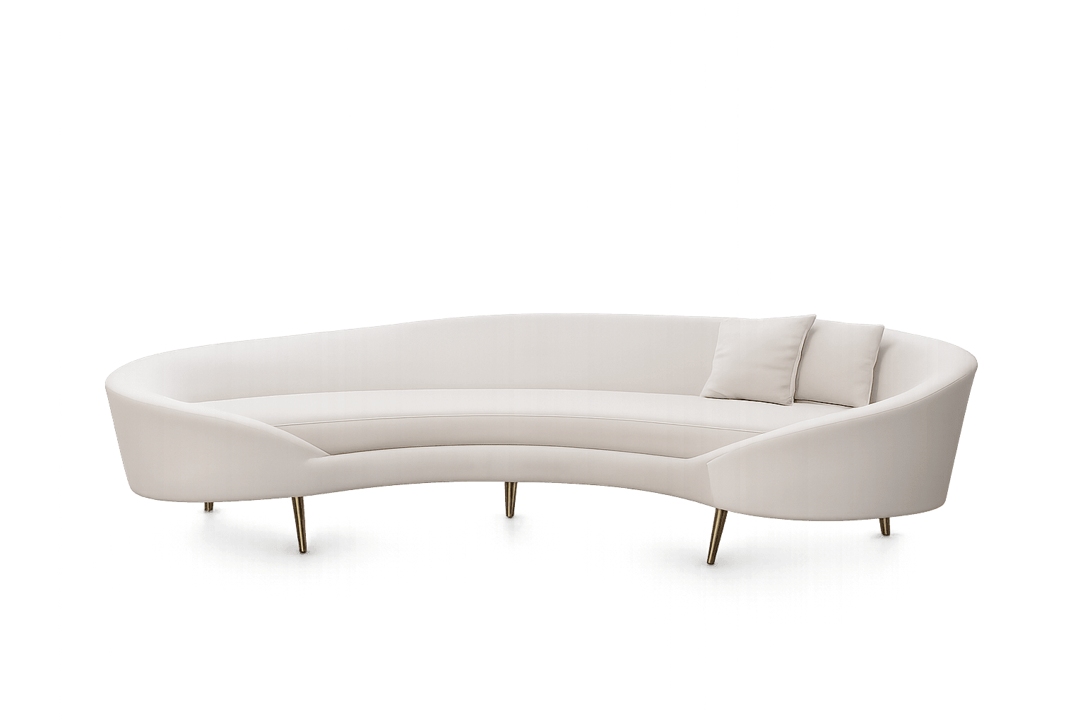 Lush Off White Sofa Rental UAE