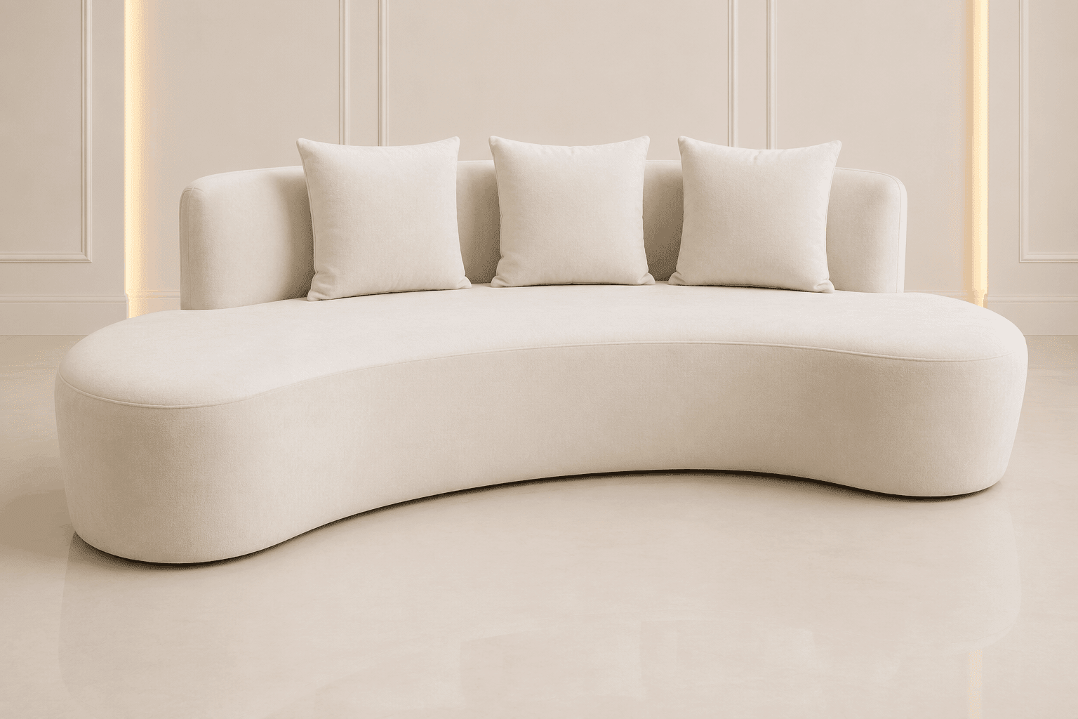 Slanted Bridal Sofa Rental UAE